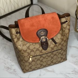Coach Kleo Backpack in Signature Canvas